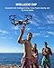 Mini Drone, Potensic D20 Nano Quadcopters with Camera, Altitude Hold, Remote Control, Headless Model, Small Drones for Kids/Beginners