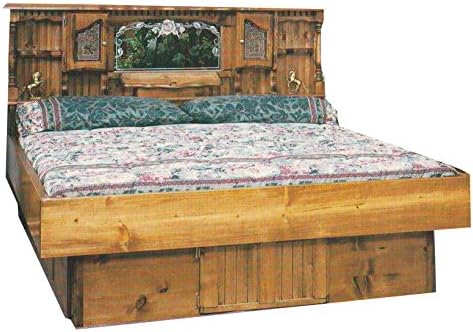 Strobel Organic Hartford Complete Waterbed Premium Solid White Pine Unfinished King