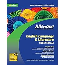All In One English Language and Literature CBSE Class 9th