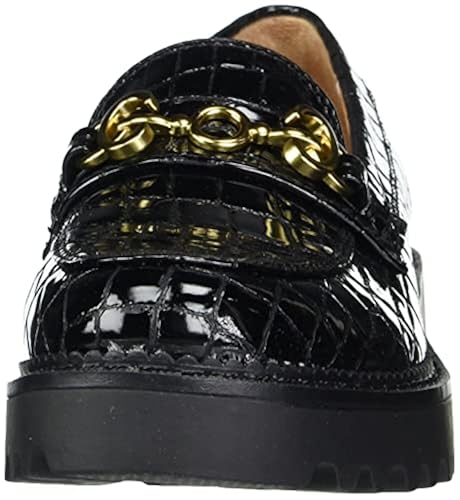 Circus NY by Sam Edelman womens Deana Loafer, Black Crocco Patent