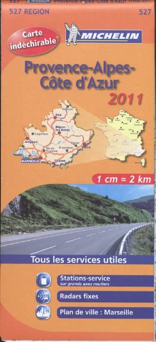 Provence-Alpes-CÃ´te d'Azur (French Edition) by (Map)