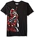 Marvel Men's Merculese Short Sleeve T-Shirt, Black, 2XL
