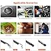 WiFi Wireless Endoscope,ROTEK 2.0 MP Semi-Rigid Inspection Endoscope Waterproof Borescope,1080P HD Snake Camera W/6 LEDs Light Compatible for Android & iOS Smartphone Tablet-11.5FT