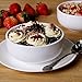 Lifver 12oz Porcelain Dessert Bowls/Cereal Bowl/Soup Bowl Set, Set of 6
