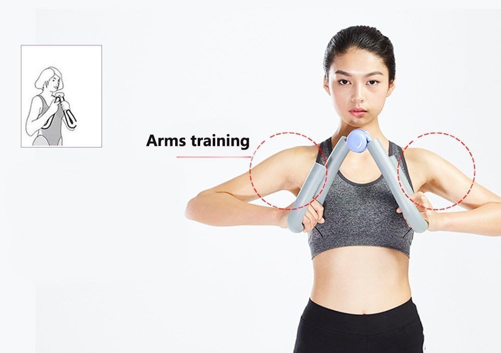 YNXing Thigh Master Thigh Trimmer Thin Body/Breast Enhancement/Beautiful Legs/Plastic Buttocks/Beautiful Back Master Home Gym Equipment (Blue) : Sports & Outdoors