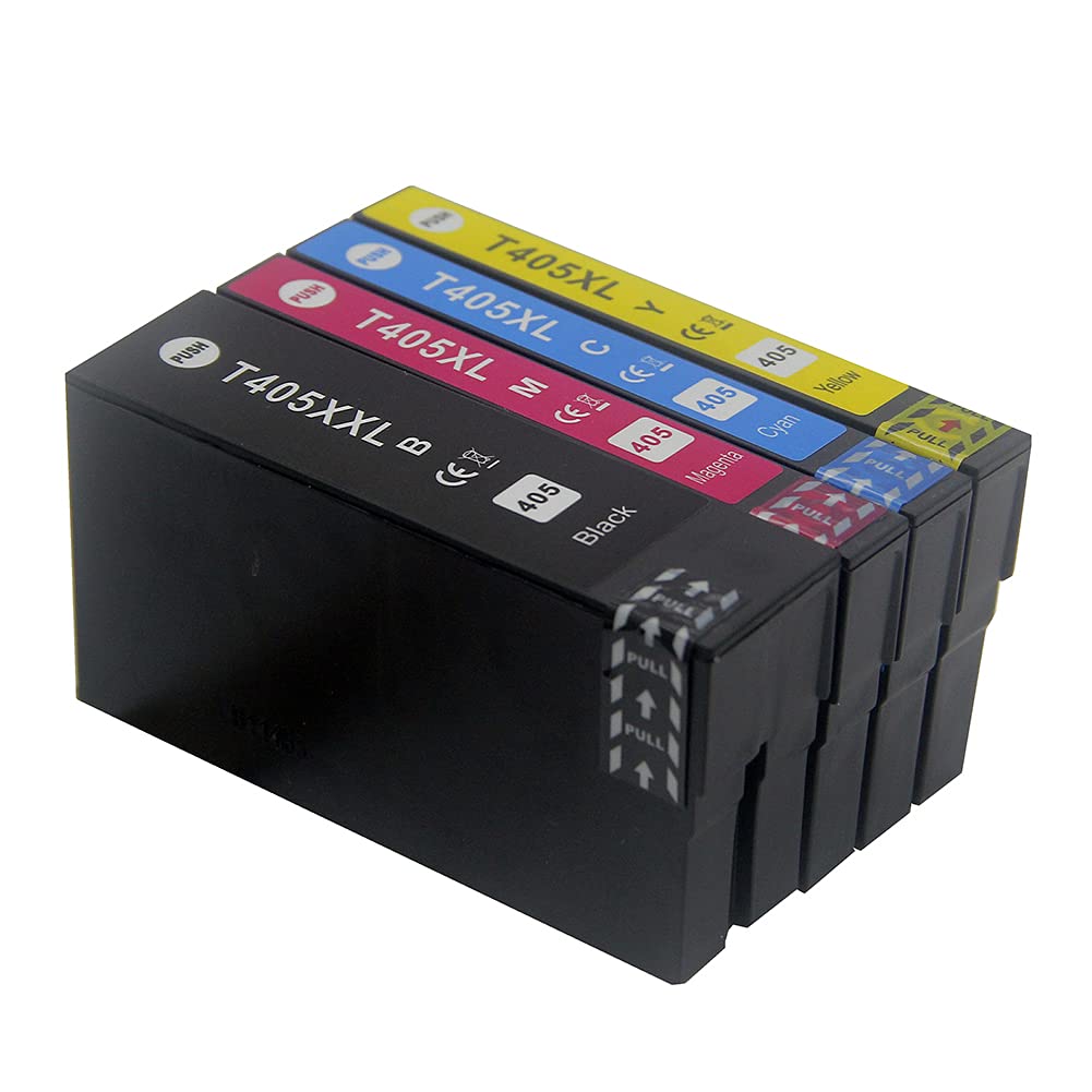 AQree 4 pack Ink Cartridges Compatible with Pro WF-7310DTW WF-7830 WF-7835 WF-7840 Printer