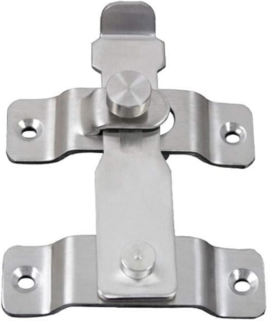 Heavy Duty Solid Thicken Stainless Steel Gate Latch Lock Privacy Hook