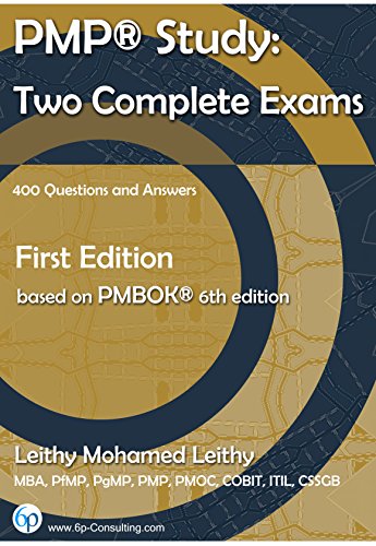 [FREE] PMP® Study: Two Complete Exams: 400 Questions and Answers<br />[E.P.U.B]