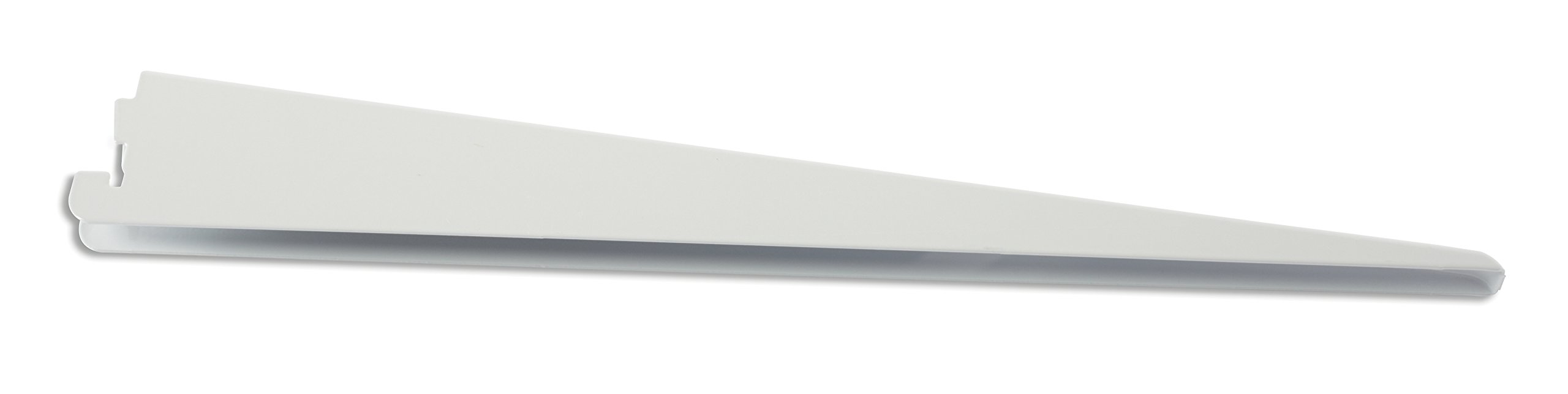 Photo 1 of Rubbermaid 14-1/2 in. D White Twin Track Bracket