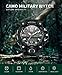 Bounabay Men's Military Digital Sport Watch Water Resistant Outdoor LED Back Light Display, Camouflage Beige