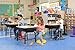 KORE Design Wobble Stool Chair, Girls + Boys Kid Desk Stools, Ergonomic Small Office Chairs, Flexible Seating for Active Child, ADD/ADHD, Classroom, School, Home, Kids (14in), Age 6-7 yrs, Green