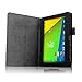 Infiland NeuTab N7 Pro 7'' / NeuTab N7S Pro 7'' case, Folio PU Leather Slim Stand Case Cover for NeuTab N7 Pro 7 / NeuTab N7S Pro 7 inch Quad Core Google Android Tablet, Black