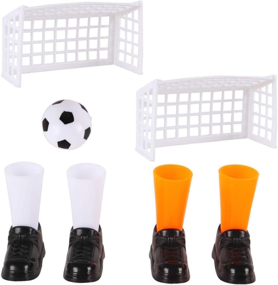 1 Set Finger Soccer Game Finger Footballs Match Funny Finger Table Game Set with Two Goals for Fans Club Party Football Compact and Lightweight Products Sports and Outdoor Play