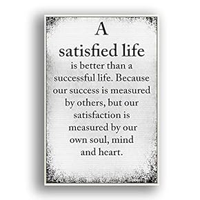 Framed Canvas Wall Art for Living Room, Bedroom Beautiful Quotes Canvas Prints for Modern Home Decoration Ready to Hang - 16"x24" inches