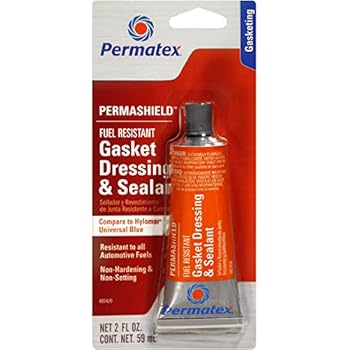 Permatex 85420 Permashield Fuel Resistant Gasket Dressing & Sealant, 2 oz Tube