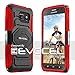 Galaxy S7 Active Case, Evocel [New Generation] Dual Layer Rugged Holster Case with Kickstand & Belt Clip for Samsung Galaxy S7 Active SM-G891 (Does NOT fit Regular S7 - S7 Active only), Red