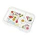 YUMBOX TAPAS Larger Size (Antibes Blue, Flamingo Tray) Leakproof Bento lunch box for Adults, Teens & Pre-teens