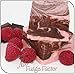 Mo's Fudge, Dark Chocolate Raspberry Fudge 1/2 Pound