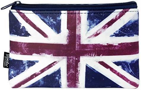 Monster Stationery - Single-Pocket Neoprene Pencil Case - Distressed Flag Series - Union Jack