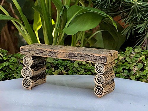 miniature garden bench