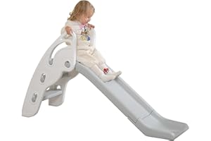 GUMISEAO Toddler Slide Indoor Outdoor playards for Kids Slide Toddler Playground Toddler Slide Outdoor Toys for Toddlers (White)