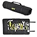 FASITE Tool Roll Organizer - 35 Pockets Roll Up Bag Wrench/Pliers Pouch for Craftwork Handyman Electrician Plumber Mechanic, Black