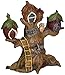 Gift Craft 706465 Mini Enchanted Forest Tree House Outdoor Sculptures