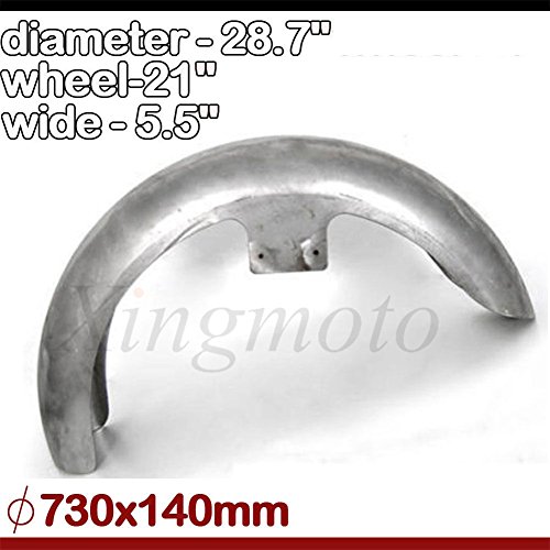NBX- 5.5" Wide Front Fender 21" WHEEL For Compatible with Harley Dyna Softail For Compatible with 110/120/130mm tires