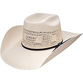 RESISTOL CoJo Vaquero Bangora 4 1/4" Brim Straw Cowboy Hat Natural