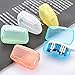 MACHEE 5PCS Travel Toothbrush Head Cover Case Cap Hike Camping Brush Cleaner Protect