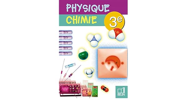 Amazoncom Physique Chimie 3e French Edition - 