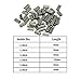 Laxygo 160pcs-240pcs/box Double Barrel Copper Crimp Sleeves Fishing Line Connectors 6 Sizes