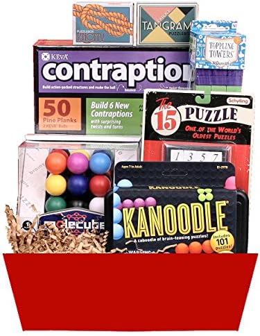 Beyond Bookmarks Brain Buster Puzzles Gift Basket