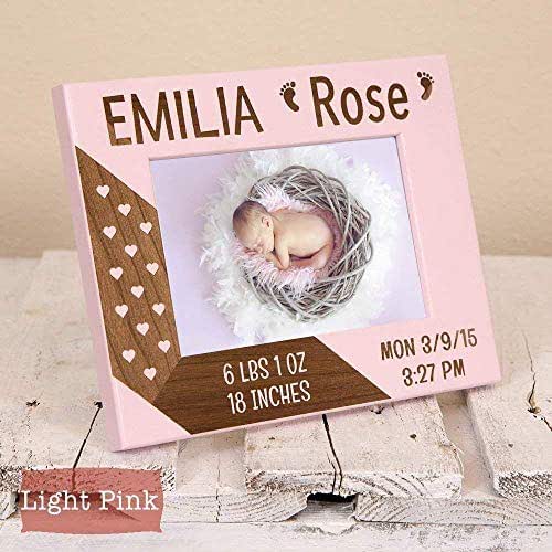Baby Picture Frame Personalized With Baby Name, Stats, Birth Information Best Baby