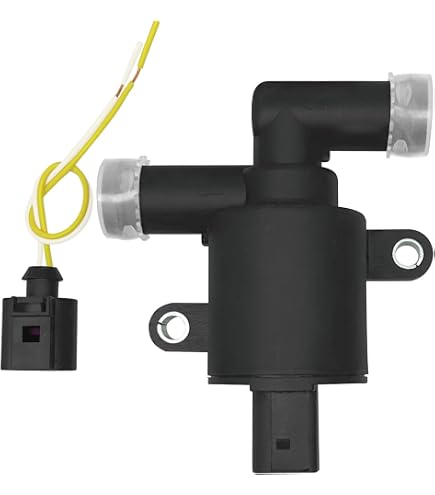 Jeffergarden Vanne d'eau de contrle de chauffage 4H0121671G noir