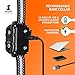 Smart Rechargeable Humane Bark Collar – Anti Barking Dog Collars with Beep Vibration, No Harm Shock, 5 Sensitivity Levels – Adjustable for Large, Medium or Small Dogs – Smart Q9 Bark Control Devicethumb 4