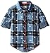 Hatley Little Boys' Plaid Button Shirt-Polar Bears