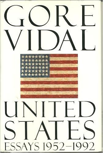 United States Essays 1952 1992 By Gore Vidal 1993 05 18 Vidal Gore 8601422577822 Amazon Com Books