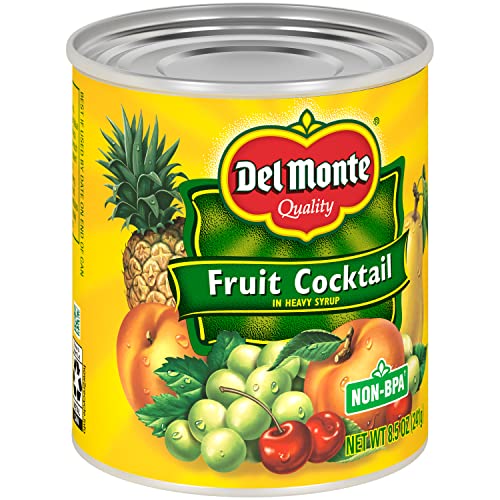 Del Monte Canned Fruit Cocktail in Heavy Syrup, 8.5 Ounce (Pack of 12