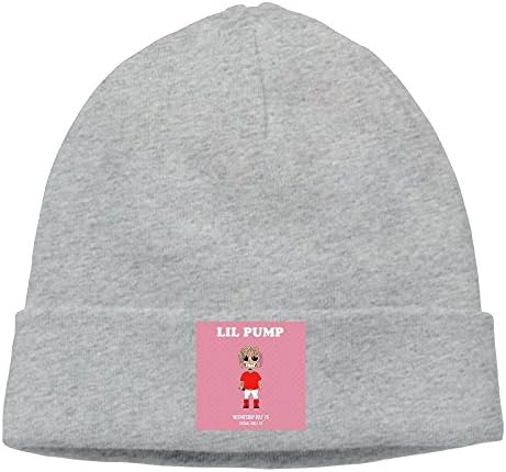 Lil Pump Gucci-Gang Cable Knit Skull Caps Thick Soft &amp; Spring Autumn and Winter Beanie Hats for Women &amp; Men Cotton Hat Unisex Cap