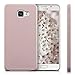 kwmobile Case Compatible with Samsung Galaxy A5 (2016) - Soft Durable Shockproof PU Leather Smartphone Cover - Dusty Pink