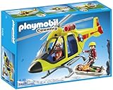 PLAYMOBIL Mountain Rescue Helicopter Playset