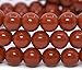 Natural Red Jasper Gemstone 6mm Round Beads Stretch Bracelet 6.5 Inch