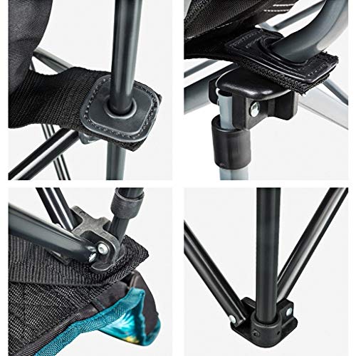 Deckchairs Mond Stühle Groß Falten Tragbar Im Freien Campingstuhl Deluxe Strand Angelsitz – Bild 4