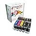 Precise Point Compatible Ink Cartridge Replacement for Canon PGI-270XL CLI-271XL (1 Large Black, 1 Small Black, 1 Cyan, 1 Yellow, 1 Magenta, 5-Pack)