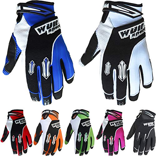 Wulfsport Adult Stratos MX Motorbike Gloves Motocross Sports Off Road Racing Gloves - Pink M