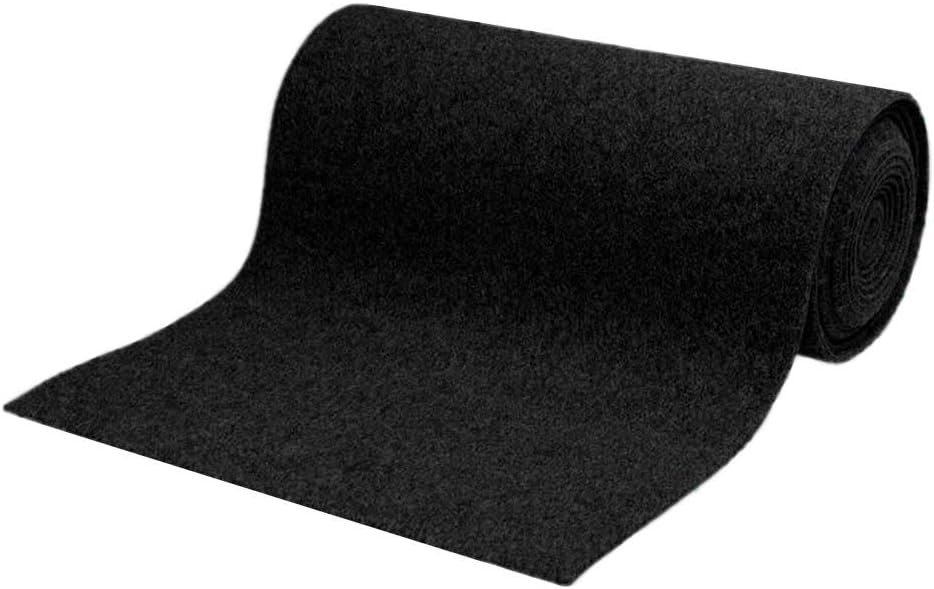 TCH Hardware Premium Grade Black Carpet Roll Covering 4 ft
