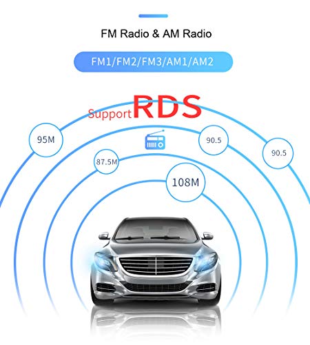 Regetek Single Din Car Stereo 7 inch Bluetooth Car Audio Video Player RDS FM AM Car Radio Player USB/AUX/TF HD Telescopic Retractable Capacitive Touch Screen - Thumbnail 4