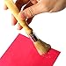 Coobey 3 Pack Glue Brush Bookbinding Wooden Glue Brush for Bookbinding or Craft Tool Supplies