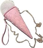 Buenocn 2015 Ice Cream Pattern Women Pu Leather Clutch Purse Cross Body Bag Shy938 (pink)